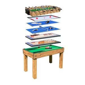 Factory Directly Sale Good Price 10 in 1 4FT Kid's Play Indoor <strong>Multi</strong> <strong>Functions</strong> <strong>Game</strong> Billiard <strong>Table</strong> - Product Image 1