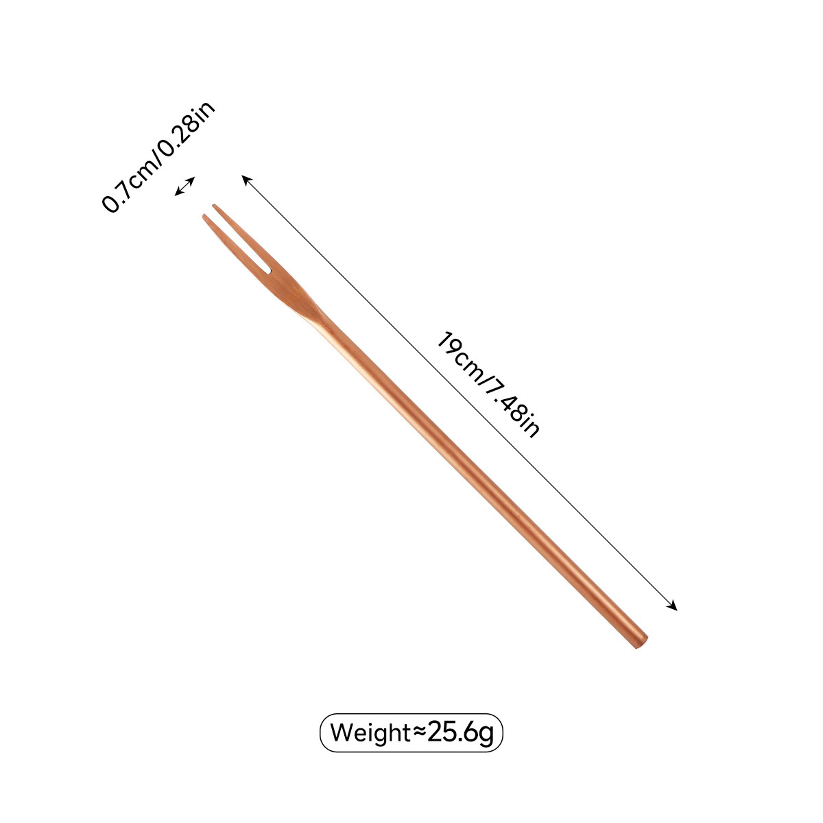 19cm-rose gold