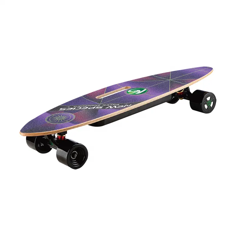 Telecomando senza fili all'ingrosso 4 ruote longboard skate board e skateboard elettrico