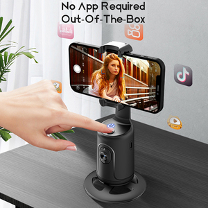 New 360 điện thoại di động Selfie Stick máy ảnh chủ P01 ổn định mini thông minh Nhận dạng khuôn mặt theo dõi máy ảnh chủ - Product Image 2