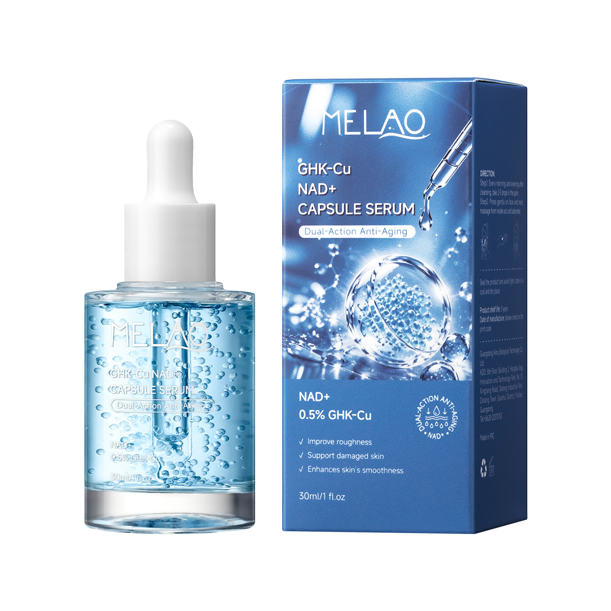 Sérum en capsules GHK-Cu NAD+