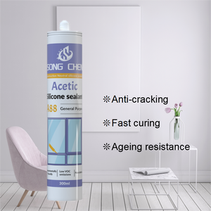 High-quality <strong>Low</strong>-price Sale of High-<strong>viscosity</strong> Quick-drying Acidic <strong>Silicone</strong> <strong>Sealant</strong>