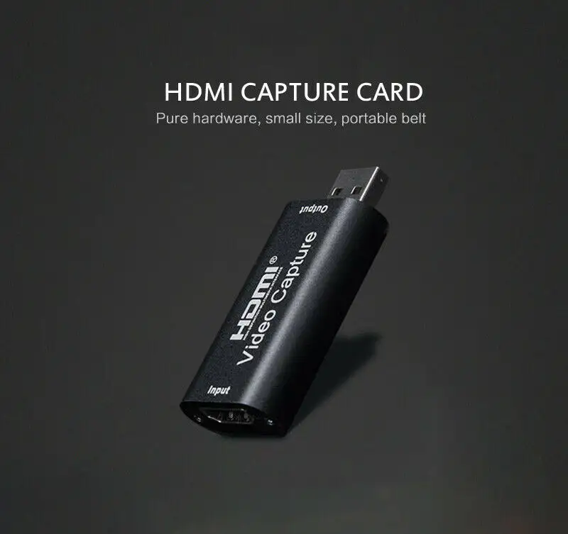 Haute Qualité HD 1080P 4K HDMI VERS USB 2.0 Carte de Capture vidéo pour Téléphone Match En Direct