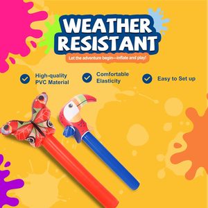 Bán buôn PVC <span class=keywords><strong>Inflatable</strong></span> <span class=keywords><strong>Stick</strong></span> bướm chim động vật hồ bơi mì ăn liền bền phthalates miễn phí mùa hè nước vui chơi giải trí cơ sở - Product Image 3