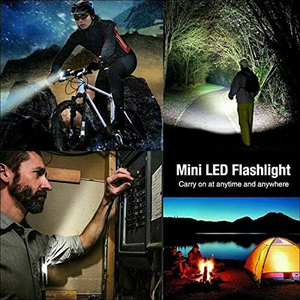 Mini torcia COB luce laterale multifunzionale vintage pieghevole retrò usb ricaricabile torcia a LED torcia Set torcia - Product Image 6