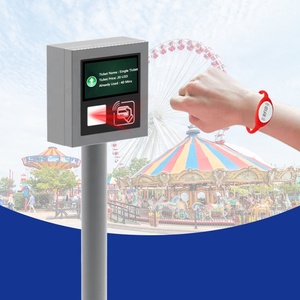 QR-Code-Drehkreuze mit Finger abdruck-und Gesichts erkennung für den Zugang zu Vergnügung sparks - Product Image 5