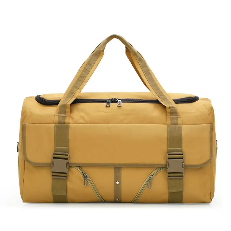 Grand sac de voyage pour hommes, bagages de plein air, sac de sport pour chaussures et vêtements Offre Spéciale personnalisé P voyage vente en gros noir jaune vert