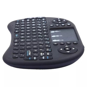 RGB Backlit 2.4G Wireless Mini <strong>Keyboard</strong> I8 Air Mouse Wireless Touchpad Rechargeable Smart Remote <strong>Control</strong> for Set Top Box 92 Keys - Product Image 5
