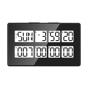 7 colori multifunzione digitale sveglia Reloj magnetico conto alla rovescia giorni Timer per anniversario natale - Product Image 2