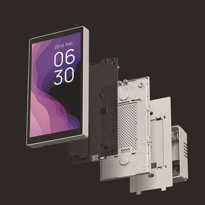 Graffiti <span class=keywords><strong>wifi</strong></span> thông minh điều khiển trung tâm Màn hình 5-inch Hệ thống Linux được xây dựng trong ZigBee Gateway điều khiển không dây được xây dựng trong Alexa - Product Image 3