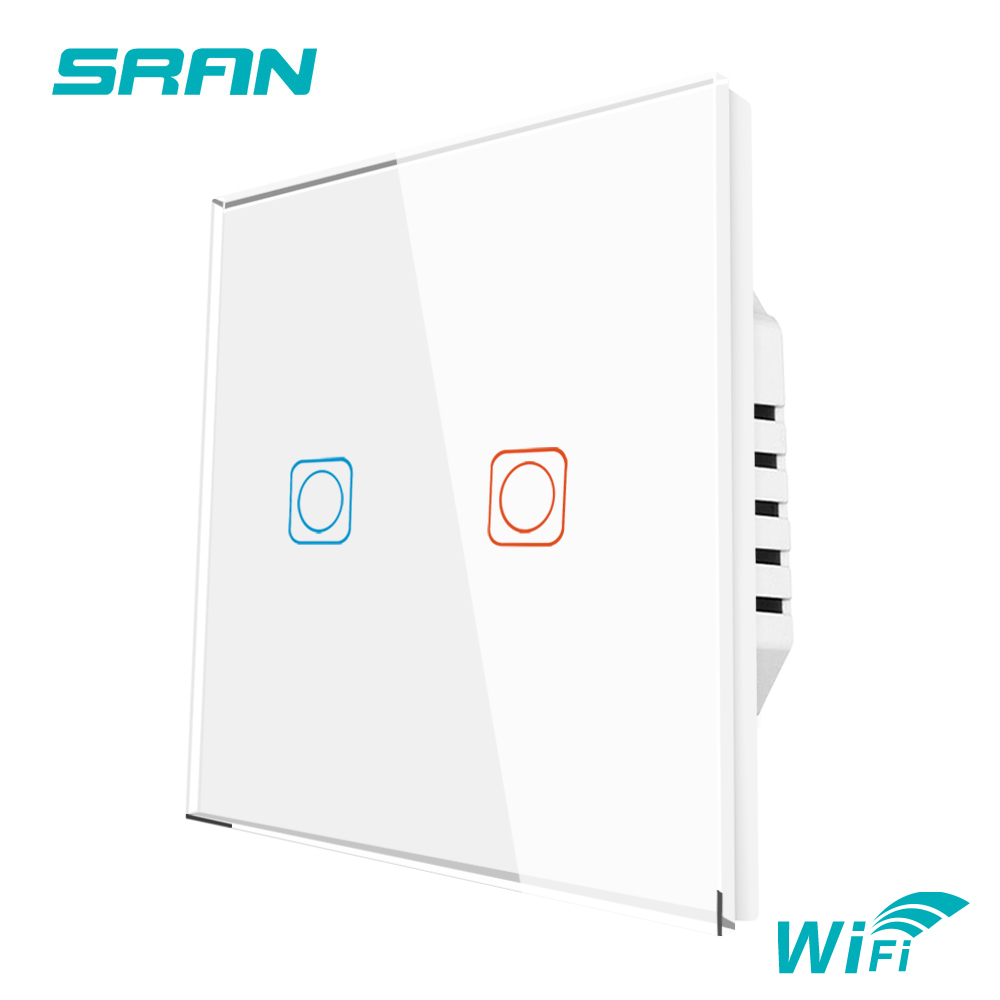 Interrupteur tactile Wifi à 2 voies