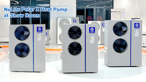 Nulite Năng Lượng Mới B245 B345 Không Khí Để Nước DC Inverter R32 8KW 12KW Máy Nước Nóng Bơm Nhiệt A + + + - Product Image 6