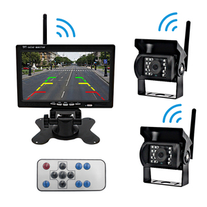 Camión autobús 2,4 GHz Digital inalámbrico coche sistema de respaldo 7 pulgadas Monitor coche retrovisor cámara inalámbrica - Product Image 1