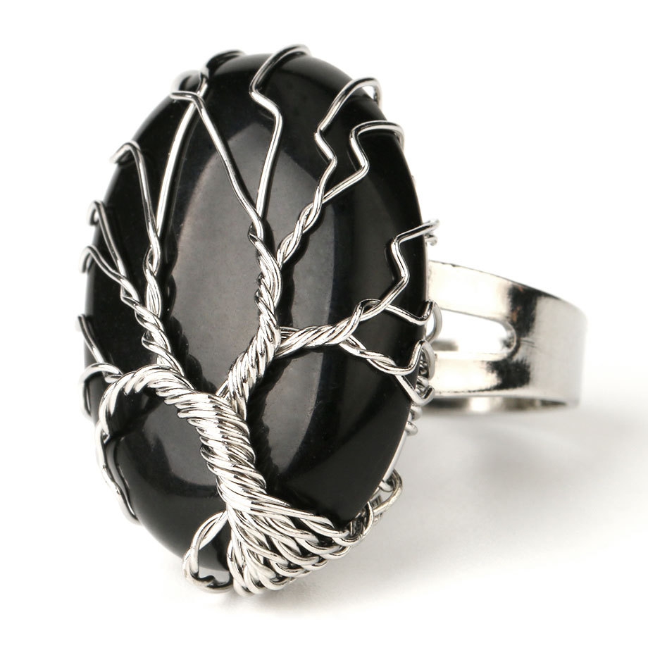 Argent-Agate noire