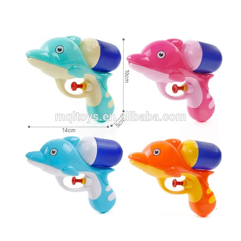 Activities water game dolphin squirt water gun 24pcs for sale