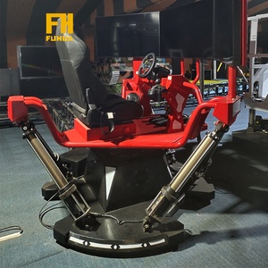 Simulador de coche de carreras, plataforma dinámica de conducción, 6 DOF, nuevo entretenimiento Virtual, 3 pantallas - Product Image 5