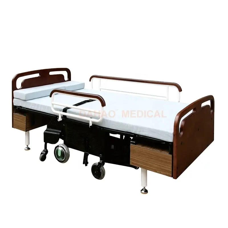 DH0M90J Separable Home Care Bed with Electric Chair for Nursing Hospital Furniture Metal Hospital ,house Hold Patient Used Bed