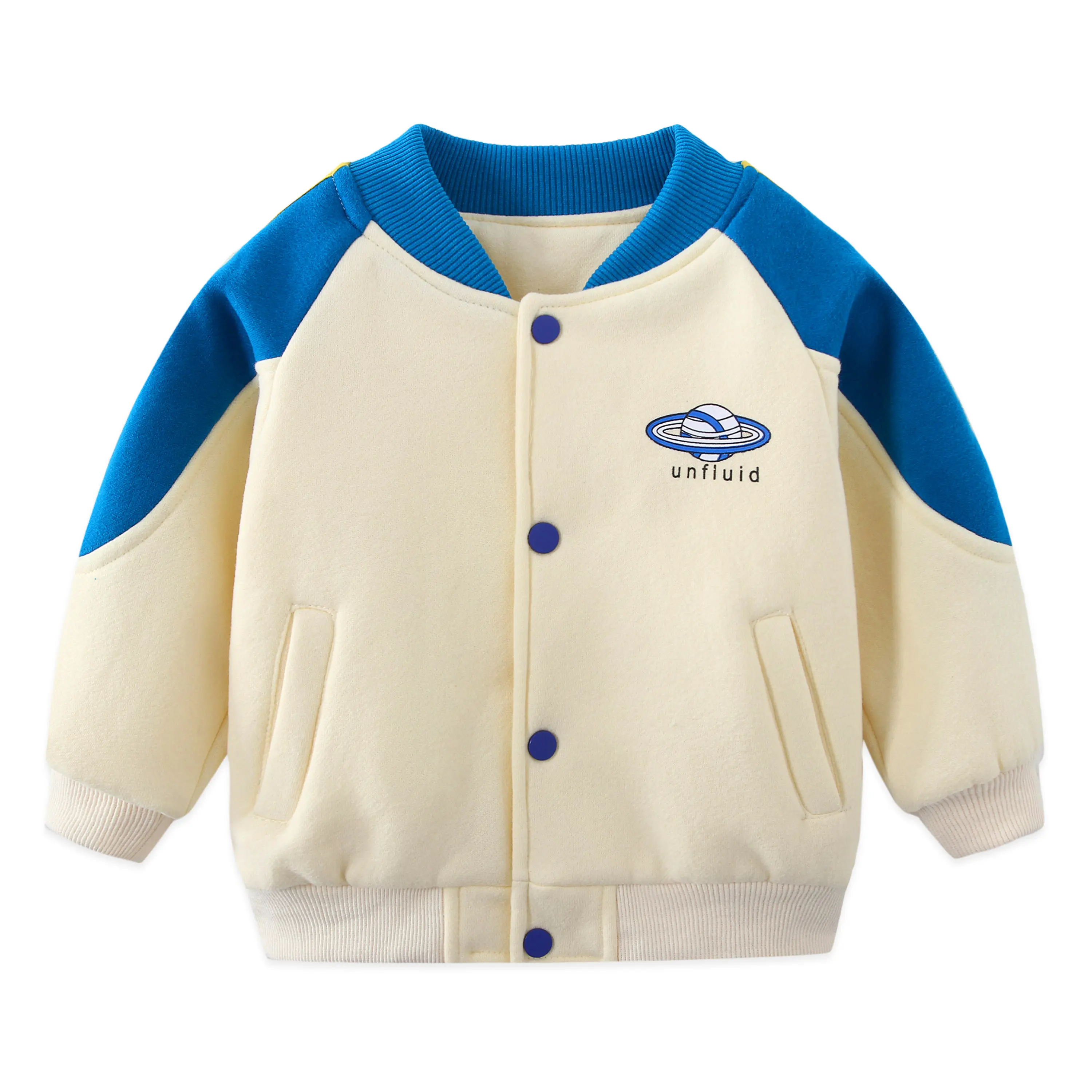 Abrigos de invierno para niños, ropa acolchada de tela acolchada con forro de piel, chaqueta Reversible, ropa para niños