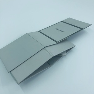 Özel dokulu kağıt kutu katlanır ambalaj ambalaj alışveriş çantaları sayaçlar - Product Image 4