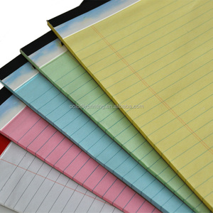 Cheap <strong>Writing</strong> <strong>Notepad</strong> Custom Print A4 Lecture Pad Yellow Legal Pad - Product Image 4