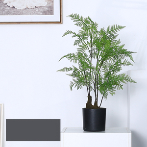 X160 Mô Hình Cây Dương Xỉ Ba Tư Cây Xanh Nhân Tạo Cây Dương Xỉ Giả Trong Nhà Rừng Nguyên Thủy Cây Xanh Bắc Âu Trồng Trong Chậu - Product Image 2