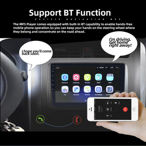 High Quality 7/9/10 Inch Multimedia Firmware 2g+32g <strong>Android</strong> Radio Car Mp5 Player - Product Image 6