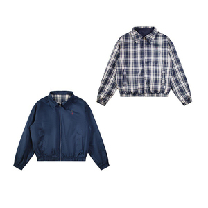 Custom High Quality Men's Windproof <strong>Jacket</strong> Spread Collar Latest Design Bomber <strong>Jacket</strong> for Spring Plus Size Options Accepts Custom - Product Image 3