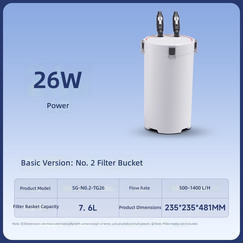 Filter bucket no 2 version