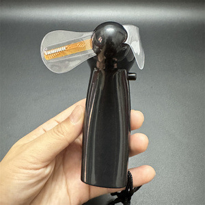 Мини-портативный светодиодный вентилятор с прокручивающимися словами - Product Image 4