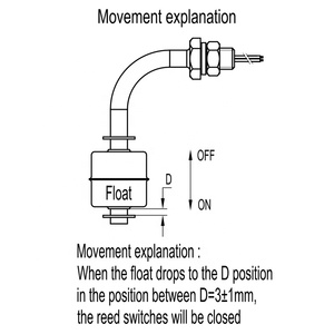 الجانب جبل تعويم خزان المياه المياه التلقائي وحدة تحكم في المستوى ل خزان المياه - Product Image 6
