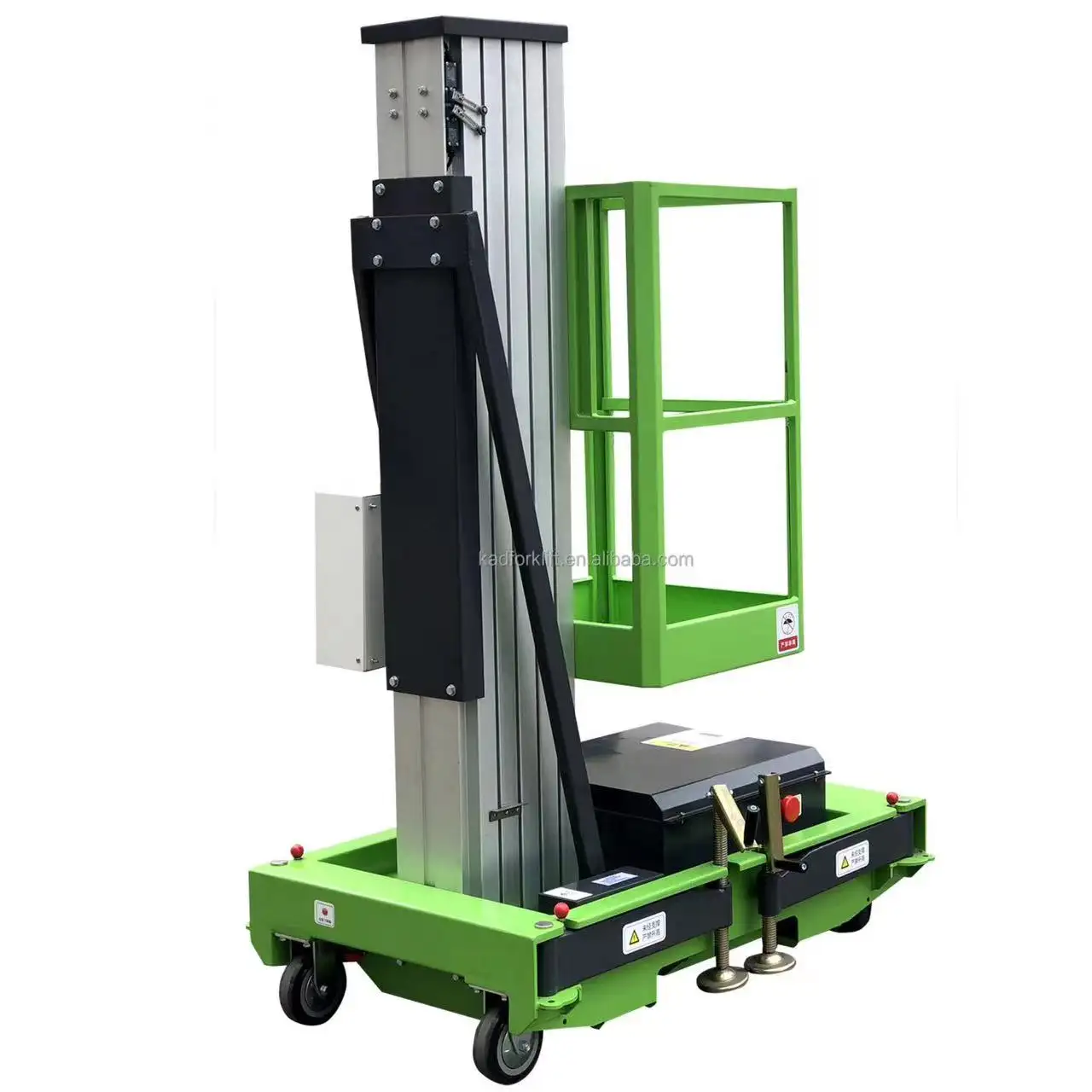 400 kg 9 m Telescopic Single Mast Electric Portable Lift Safe Customized Mobile Hydraulic Scissor Lift Platforms