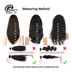 Ms.Miemie 100% işlenmemiş insan saçı uzantıları görünmez çift çizilmiş 6D 2nd feasize İpucu özelleştirilmiş stilleri renkler herhangi bir boyut - Product Image 5