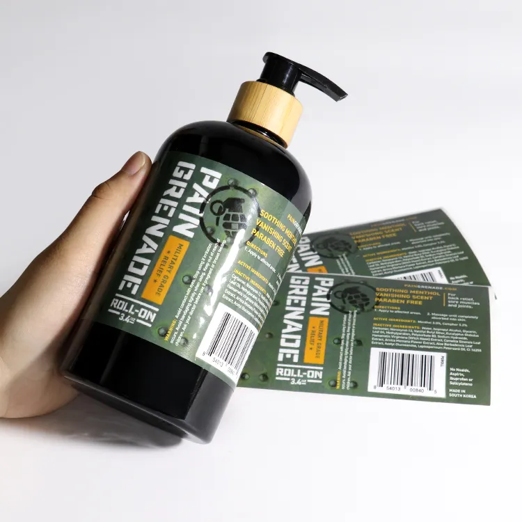 Impressão de etiqueta com logotipo personalizado, rolo de produto barato, etiqueta adesiva de vinil à prova d'água, etiqueta adesiva, etiquetas de embalagem