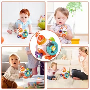 Montessori oyuncak eğitim roket öğrenme meşgul küp yeteneği eğitim kilit kutusu ince Motor beceri geliştirme küp oyuncak çocuklar için - Product Image 5