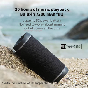 Altavoz portátil Bluetooth5 0 ODM OEMFactory con LED vibrante y sonido estéreo claro adecuado para uso en exteriores - Product Image 3