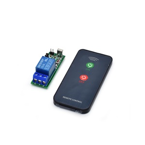 IR 1 canale ricevitore a infrarossi interruttore di guida relè Driver modulo scheda 5V + telecomando attivo