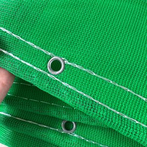 ตาข่ายป้องกันการก่อสร้าง HDPE ตาข่ายป้องกันเศษซากสำหรับอาคารนั่งร้าน