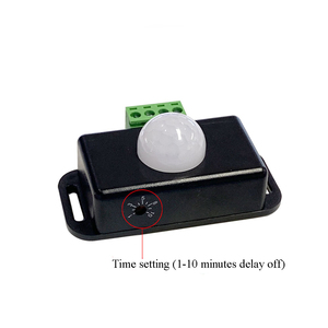 Pir-8 Mini Infrarot Pir Bewegungs sensor Dc 5-24v 6a Ir Detektor Schalter Timer Einstellbarer Body Switch Controller für LED-Lampen