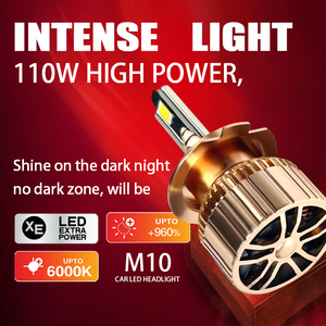 H4 CANbus ไฟหน้า H7 LED 6000K H11 H1 9005 9006 HB3ไฟ LED 9012รถยนต์ H4ไฟหน้า - Product Image 5