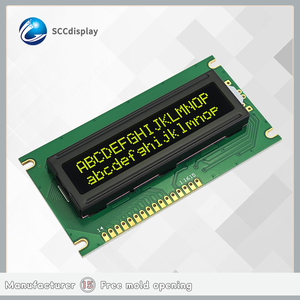 JXD1602C VA giallo negativo COB LCD 1602 industriale schermo di controllo modulo Display a doppia fila carattere utile per - Product Image 4