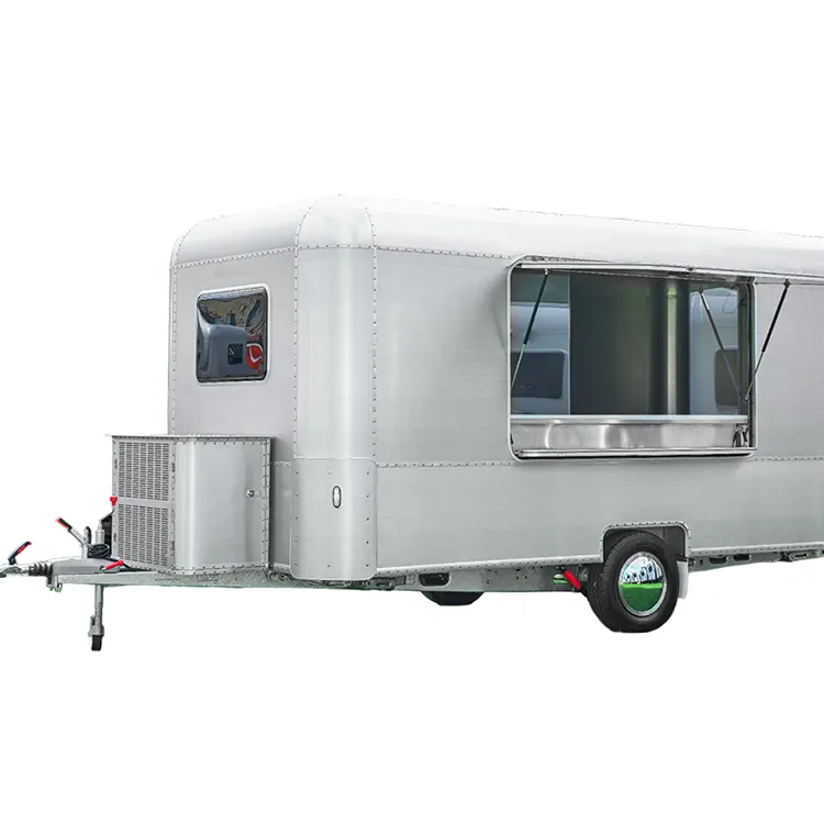 Campers motorhomes Chất lượng cao du lịch Trailer nhỏ mini dòng không khí trôi xe rvs Caravan trailers Y camppistas