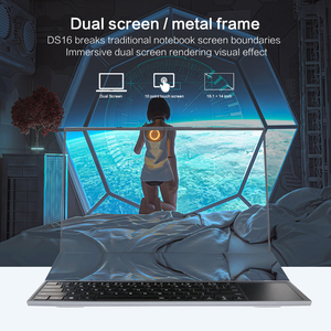 New Arrival Double Screen Laptop <strong>Computer</strong> Intel Xeon W-10855M 16.1&quot;+14&quot; <strong>Dual</strong> Screen 14 Inch Touch Screen <strong>Computer</strong> for Business - Product Image 6