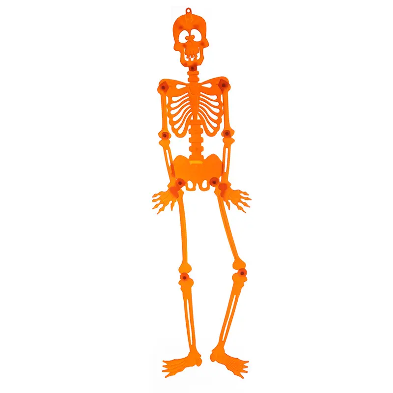 Real Scary New Arrive 165 Cm Interior Exterior Parlante Huesos Halloween Decoración Resplandor en el esqueleto oscuro