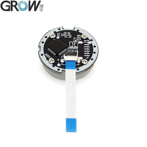 GROW R502-B Flat Cable FPC 0.5mm 6pin UART DC 3.3V Small Round LED Capacitive Fingerprint Module Access Control Arduino - Product Image 4