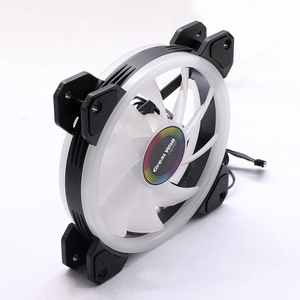 Ventilador de ordenador RGB de 120mm, 4 pines, doble Aura, con control remoto, ventiladores de refrigeración RGB