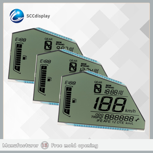 Personalizzato Anti-abbagliamento 7 segmento Display HTN positivo Non Standard digitale segmentato schermo SJXDGW036 strumenti LCD moduli - Product Image 2