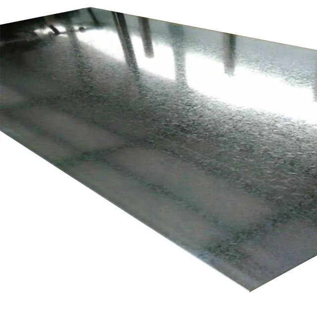 Manufacturer 0.1-3mm Hot Dipped galvanized Zinc Coated plate Factory Custom Zero or regular spangle Galvanized steel plate