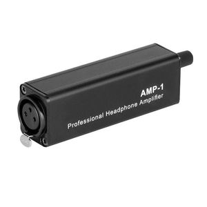 AMP-1 Mini amplificador de auriculares de diseño compacto portátil profesional XLR a interfaz de Audio de 3,5 MM amplificador de Audio HiFi