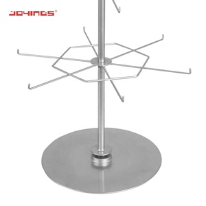 Espositore rotante in metallo con allacciatura a gancetto per tavola rotante - Product Image 5