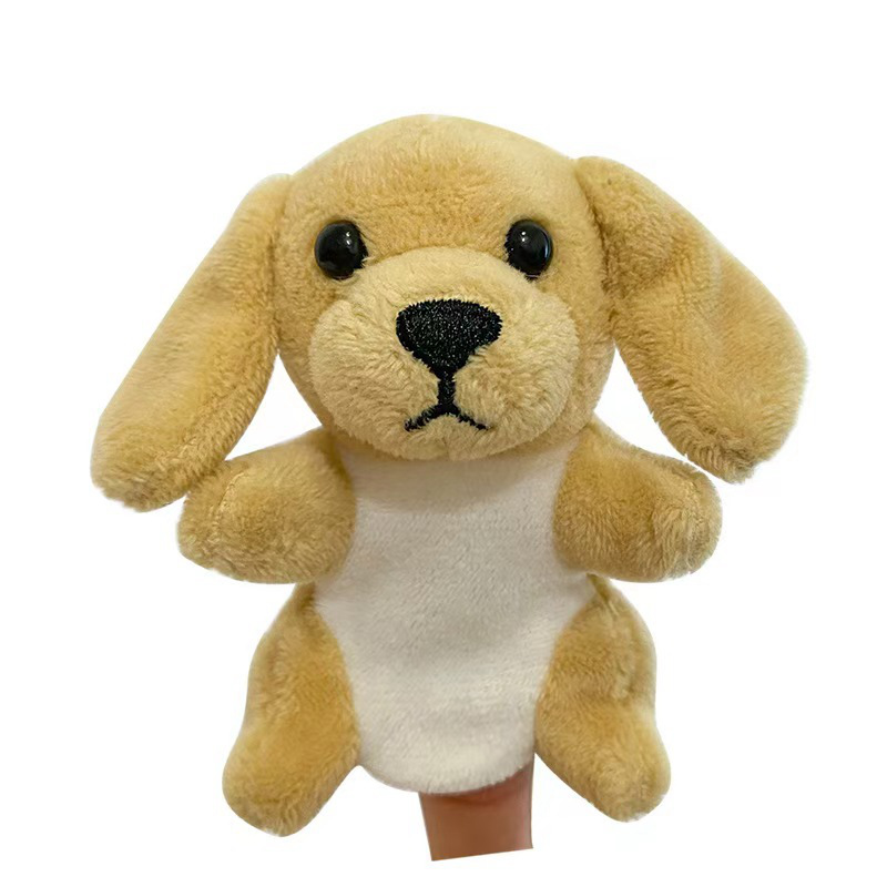 Dog-little finger puppet 9cm